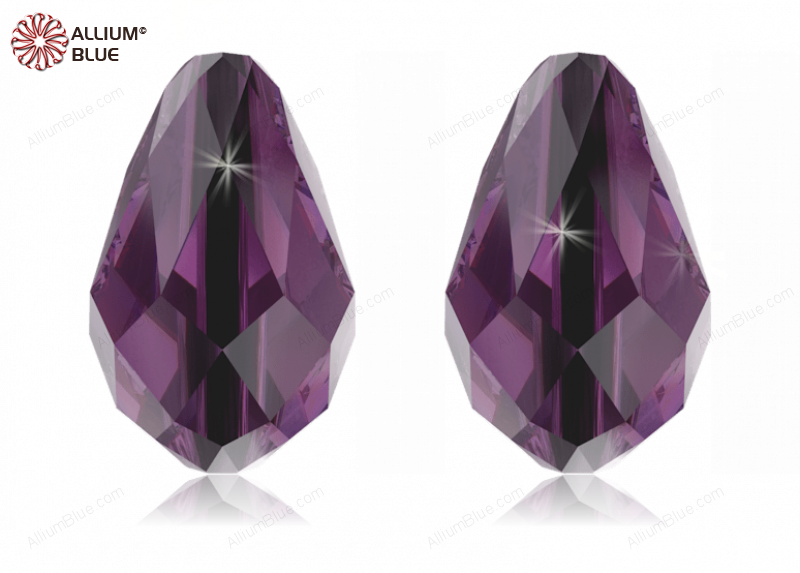 SWAROVSKI 5500 9X6MM AMETHYST