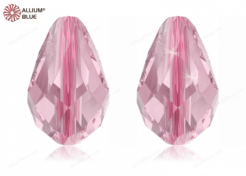 SWAROVSKI 5500 9X6MM LIGHT ROSE