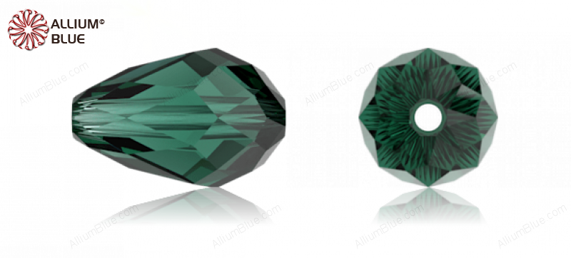 SWAROVSKI 5500 9X6MM EMERALD