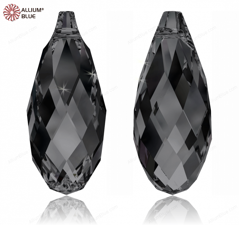 SWAROVSKI 6010 11X5.5MM CRYSTAL SILVNIGHT