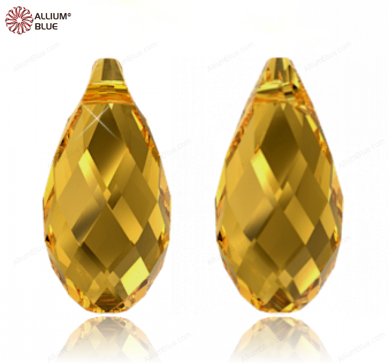 SWAROVSKI 6010 11X5.5MM GOLDEN TOPAZ