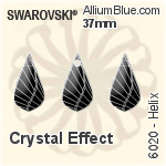 Swarovski XILION Rose Flat Back (2028/2058) SS12 - Mixed Colors (Crystal Effects)