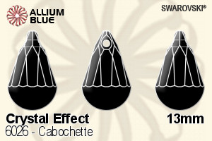 Swarovski Cabochette Pendant (6026) 13mm - Crystal Effect