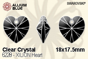 SWAROVSKI 6228 18X17.5MM CRYSTAL