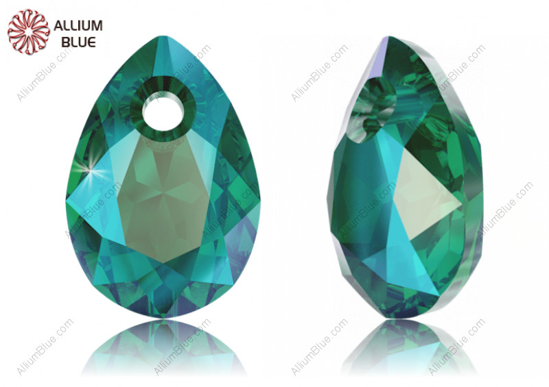 SWAROVSKI 6433 11.5MM EMERALD SHIMMER