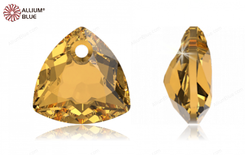 SWAROVSKI 6434 10.5MM GOLDEN TOPAZ