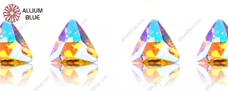 VALUEMAX CRYSTAL Triangle Fancy Stone 18mm Light Topaz AB F