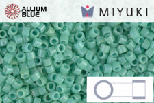 MIYUKI Delica® Seed Beads (DB1845) 11/0 Round - DURACOAT Galvanized Sea Green