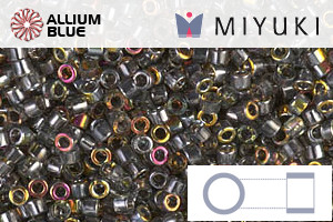 MIYUKI Delica® Seed Beads (DB2201) 11/0 Round - Crystal Marea