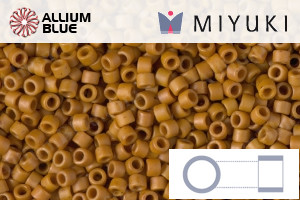 MIYUKI Delica® Seed Beads (DB2286) 11/0 Round - Matte Opaque Glazed Toast