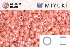 MIYUKI Delica® Seed Beads (DB0207) 11/0 Round - Opaque Tea Rose Luster