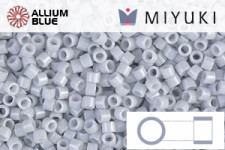 MIYUKI Delica® Seed Beads (DB0760) 11/0 Round - Matte Opaque Periwinkle