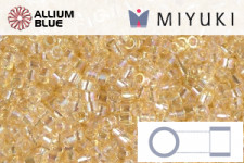 MIYUKI Delica® Seed Beads (DB1893) 11/0 Round - Transparent Smoky Amethyst Luster