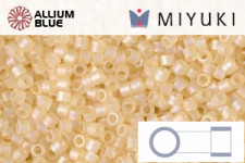 MIYUKI Delica® Seed Beads (DB1895) 11/0 Round - Transparent Caribbean Blue Luster