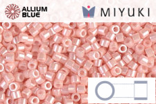 MIYUKI Delica® Seed Beads (DB1533) 11/0 Round - Opaque Light Salmon Ceylon