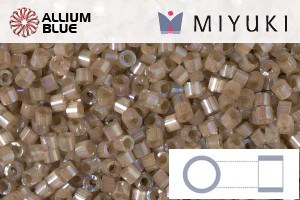 MIYUKI Delica® Seed Beads (DB1862) 11/0 Round - Silk Mocha AB