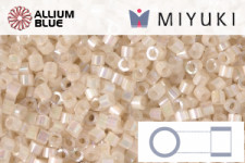 MIYUKI Delica® Seed Beads (DB1879) 11/0 Round - Silk Taupe Blush AB