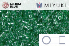 MIYUKI Delica® Seed Beads (DB1894) 11/0 Round - Transparent Emerald Green Luster