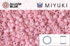 MIYUKI Delica® Seed Beads (DB1864) 11/0 Round - Silk Salmon Spice AB