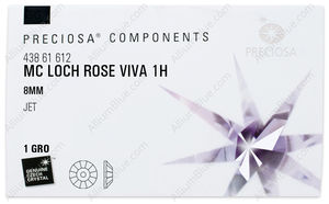 PRECIOSA Loch Rose VIVA12 1H 8 jet U Hem factory pack