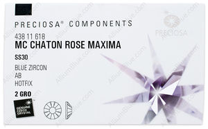 PRECIOSA Rose MAXIMA ss30 blu.zirc HF AB factory pack