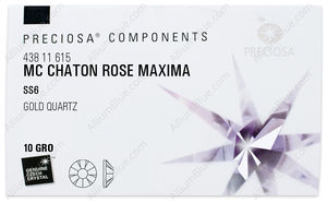 PRECIOSA Rose MAXIMA ss6 g.quartz HF factory pack