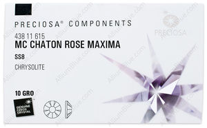 PRECIOSA Rose MAXIMA ss8 chrysol HF factory pack